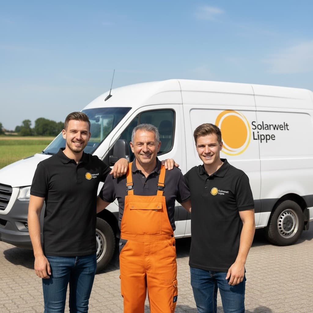 Das Team von Solarwelt-Lippe in Ostwestfalen-Lippe