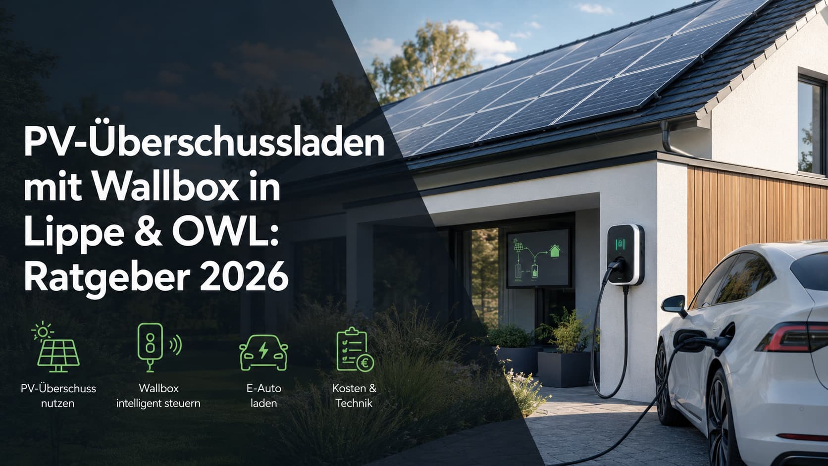 PV-Überschussladen mit Wallbox in Lippe & OWL: Ratgeber 2026
