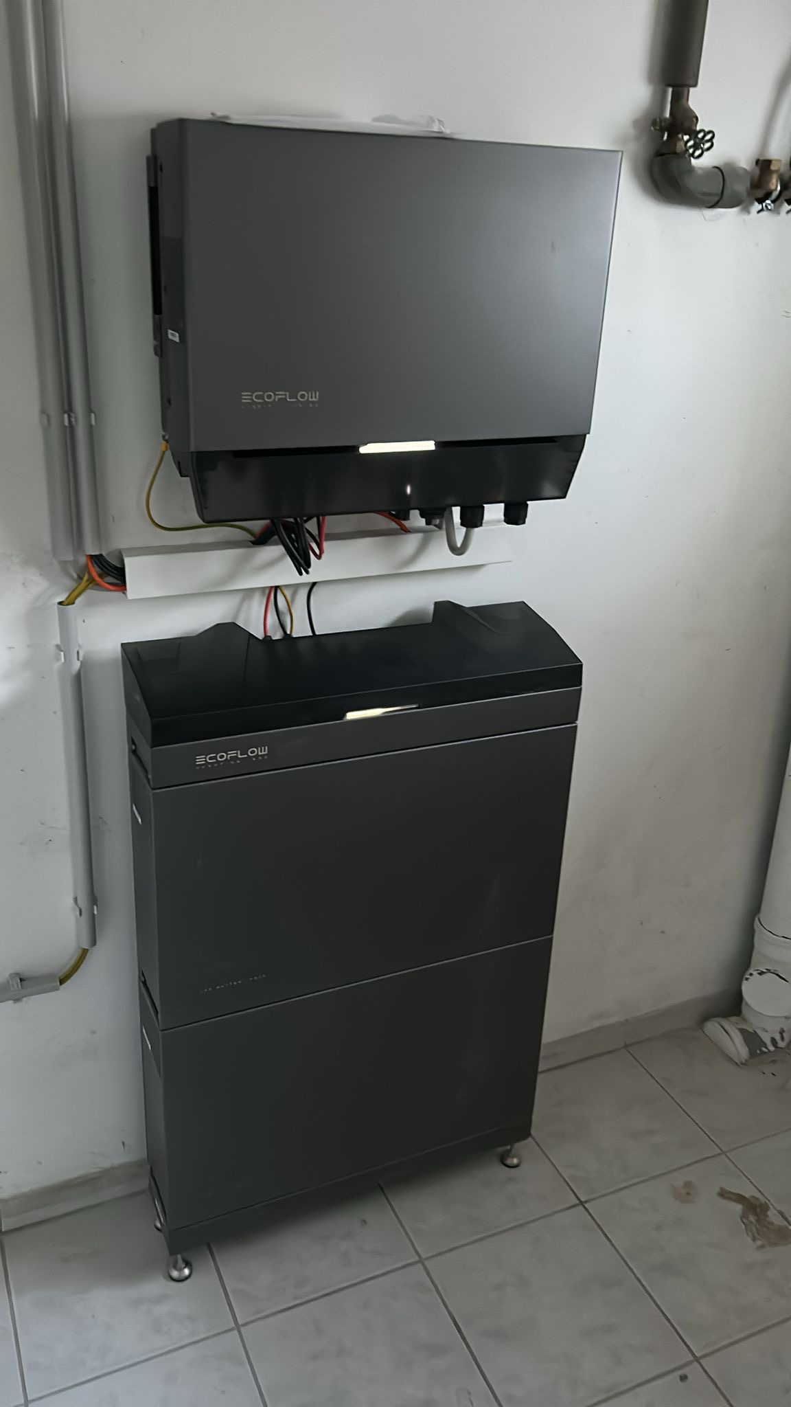 EcoFlow PowerOcean Speicher Installation Detmold